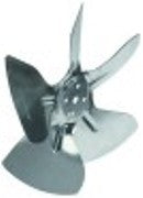ventola aspirante diametro  172mm fissaggio ventola 25,4mm inclinazione delle pale 34° lar. 42mm alluminio