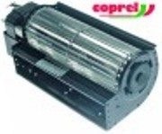 ventilatore tangenziale coprel tfl rullo diametro  60mm lunghezza rotore 180mm spessore pacco motore 20mm