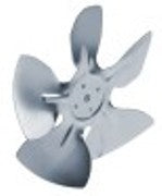 ventola aspirante diametro  154mm fissaggio ventola 25,4mm inclinazione delle pale 28° lar. 34mm alluminio