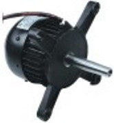 motore ventilatore 220-240/380-415v fasi 3 50/60hz 0,5cv 1400/1600rpm velocità 1 l1 158mm l2 45mm