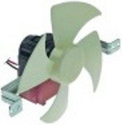motore ventilatore 220-240v 50hz 5w asse diametro  4mm alb. l 15mm l 205mm lar. 147mm h 80mm