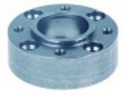 flangia per motore ventola diametro  est. 60mm diametro  int. 1 28mm diametro  int. 2 19mm spessore 20mm inox