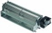 ventilatore tangenziale coprel ffr rullo diametro  60mm lunghezza rotore 270mm spessore pacco motore 20mm