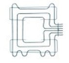 resistenza 2750w 230/400v nr. spirali 3 l 529mm lar. 620mm l1 30mm l2 499mm b1 247mm b2 127mm