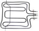 resistenza 2700w 230v nr. spirali 2 l 370mm lar. 390mm l1 42mm l2 328mm b1 142mm b2 105mm