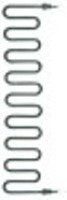 resistenza 1430w 230v nr. spirali 1 l 90mm lar. 390mm attacco faston maschio 6,3mm
