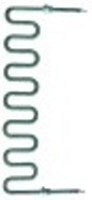 resistenza 2300w 230v nr. spirali 1 l 90mm lar. 395mm attacco m4 tubo diametro  8,5mm filetto m14x1,5