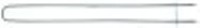 resistenza 800w 230v l 1040mm lar. 98mm lunghezza della flangia 140mm