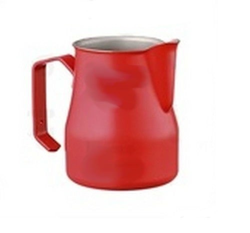 LATTIERA MOD. EUROPA 35 CL INOX, ROSSA - PROFESSIONALE
