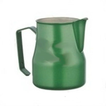 LATTIERA MOD. EUROPA 35 CL INOX, VERDE - PROFESSIONALE