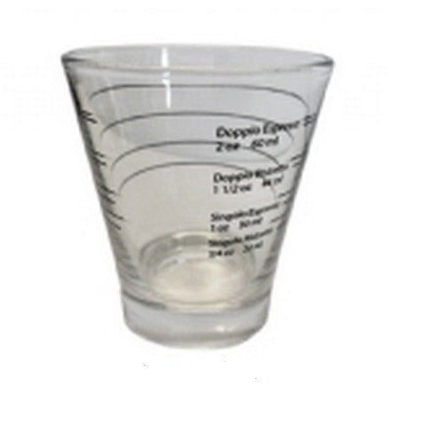 BICCHIERE DOSATORE 22, 30, 44, 60ML - 3/4, 1, 1-1/2, 2 OZ