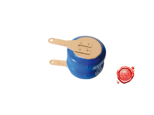 BILANCE - BATTERIA TAMPONE PER BILANCIA 2,4V 60 mAH, 2 PIEDINI