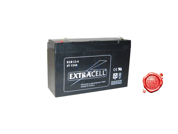 BILANCE - BATTERIA PER BILANCIA 6 V 12 Ah