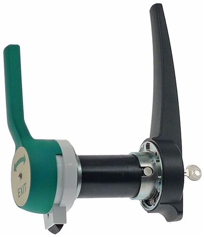maniglia per celle frigorifere spessore della porta 120mm l 313mm h 54mm