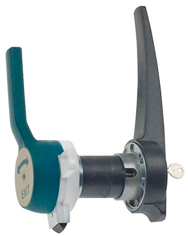 maniglia per celle frigorifere spessore della porta 90mm l 313mm h 54mm