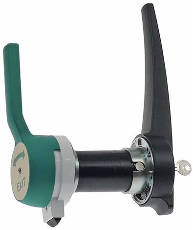 maniglia per celle frigorifere spessore della porta 100mm l 313mm h 54mm