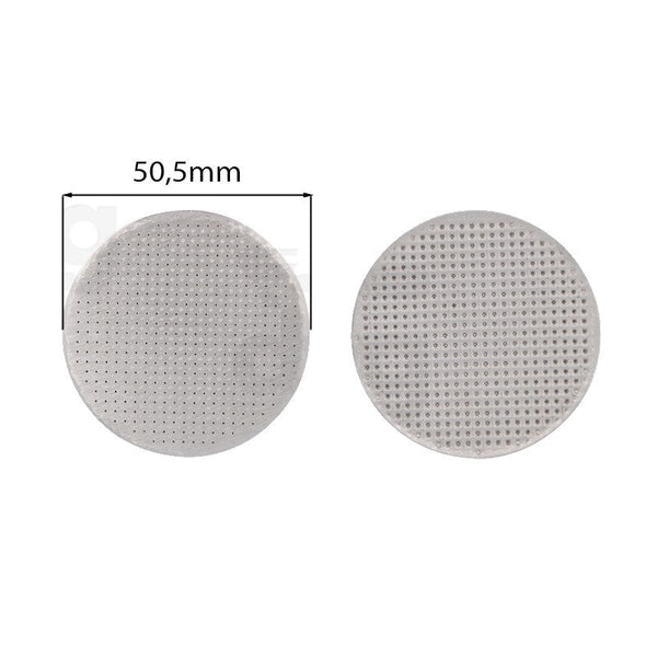 5PZ  DOCCIA A DISCO SAN MARCO PER GRUPPO A LEVA D.50,5MM SPESSORE 0,7MM, RINFORZATA