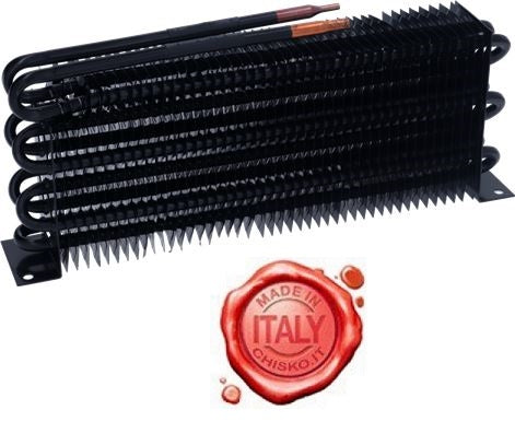 evaporatore l 305mm lar. 50mm h 115mm lungh. totale 305mm larghezza totale 50mm