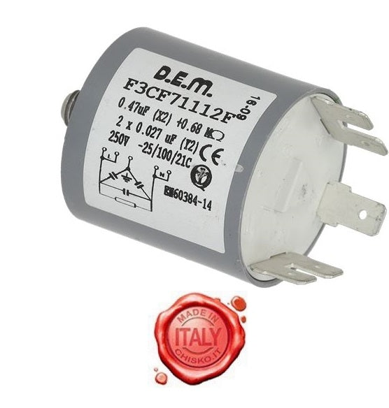 filtro antidisturbo tipo 10s7e-g1474253105-q 115/250v 50/60hz conduttore 2 con t