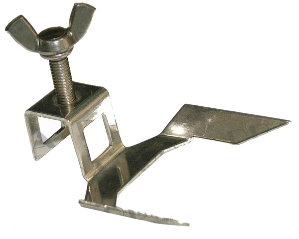 FORCHETTA GIRARROSTO-GIRAPOLLI INOX DIM. FORO 10X10MM MOD. TERMINALE MARCA CB