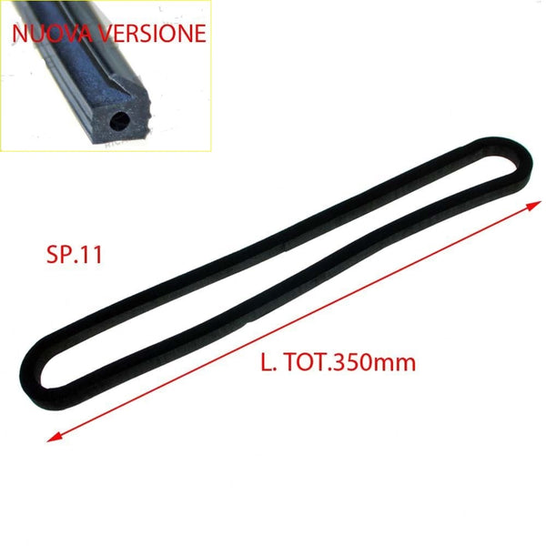 GUARNIZIONE SILICONE NERA LUNGH.mm 750 MOD. BARRE DA 35CM SOTTOVUOTO MARCA LAVEZZINI