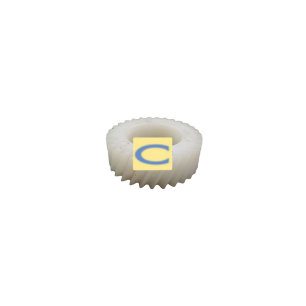 INGRANAGGIO NYLON 29 DENTI DIAMETRO est. 60 mm, DIAMETRO int. 34 mm, spess. 20 mm N. 3 SPINE DIAMETRO 5 mm PER PARASTRAPPO