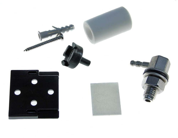 KIT MONTAGGIO DOSATORE DETERGENTE Ø 4X6 RACCORDO 90° SEKO UNIVERSALE