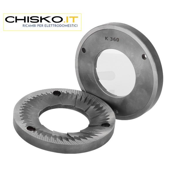 MACINE ROSSI SPARTACUS Rotazione DX, D.120MM ACCIAIO S600 diametro interno 60mm, spessore 13mm, 3 fori.