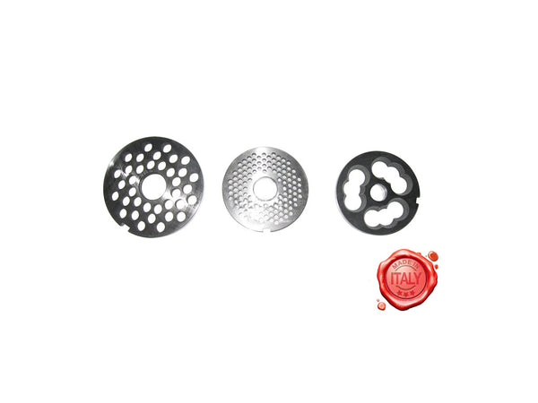 TRITACARNE - PIASTRA INOX UNGER MOD. D/114 DIAM. FORI 4.5