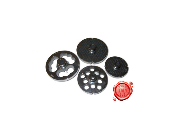 TRITACARNE - PIASTRA INOX MOD.22 DIAM.FORI 4 MM