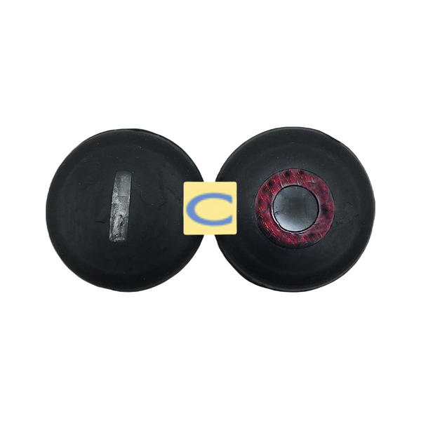 AFFETTATRICI - COPPIA GEMME COPRIPULSANTI PER BERKEL MOD.250