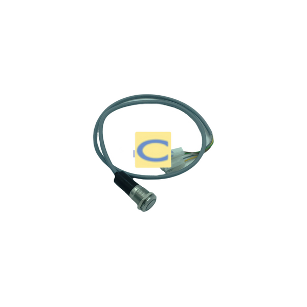 AFFETTATRICI - PULSANTE INOX C/SPIA ON SIRMAN MOD.LEO LINEA TOP