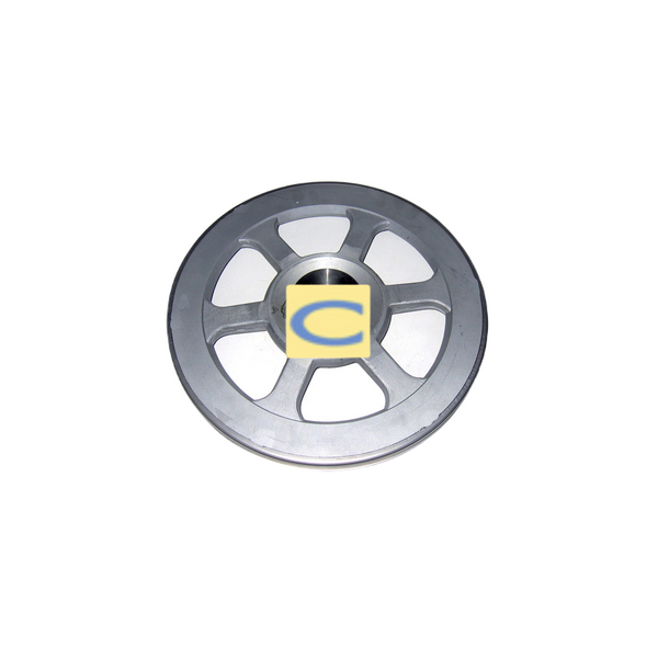 PULEGGIA INOX INFERIORE PER SEGAOSSA CEG DIA. est. 350 mm