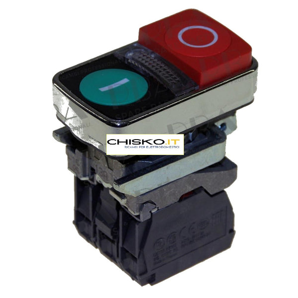 PULSANTIERA RETTANGOLARE START STOP CON SPIA MARCA TELEMECANIQUE