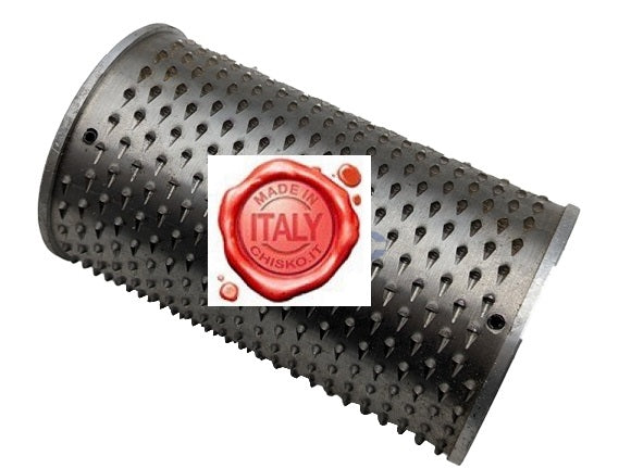 RULLO GRATTUGIA 143X84 Mm. PUNZONATO INOX, CEG MOD.GM
