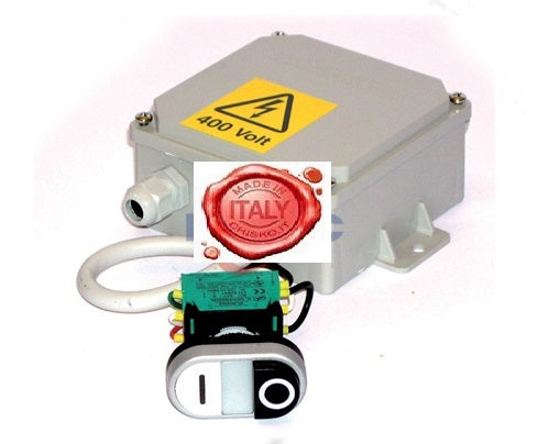 AFFETTATRICI -  SCHEDA BASSA TENSIONE 230/400V MOD. TRS00 CON SCATOLA E PULSANTIERA