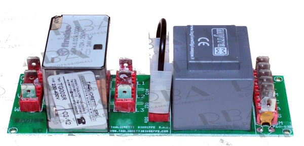 SCHEDA ELETTRONICA VOLT 230-400 FASE 3 AFFETTATRICE MOD. TG00SR DIM.LxBxH mm 127X44