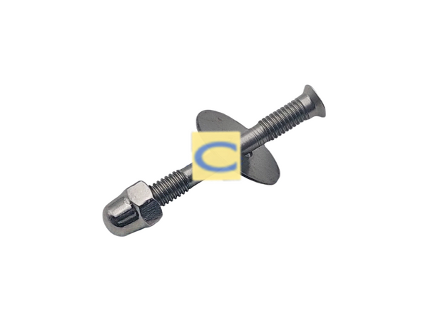 AFFETTATRICI - VITE INOX 6X45 CON RONDELLA E DADO CIECO FISSAGGIO PROTEZIONE 300/350G48 TIPO NUOVO NOAW