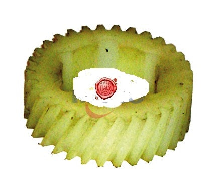 INGRANAGGIO NYLON 31 DENTI DIAMETRO est. 63 mm, DIAMETRO int. 36,5 mm spess. 20 mm
