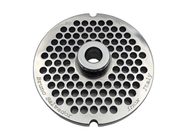 TRITACARNE - PIASTRA INOX MOD.32 DIAM.FORI 6 MM