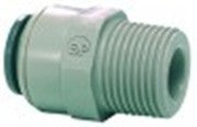 raccordo ad innesto rapido john guest dritta filetto 3/8" bspt raccordo per tubo 1/2"