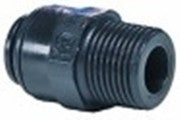 raccordo ad innesto rapido john guest dritta filetto 3/8" bspt raccordo per tubo diametro 10mm