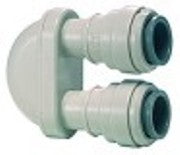 raccordo ad innesto rapido john guest forma u raccordo per tubo 1/2" - 1/2"