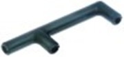 attacco per tubo int. diametro  6mm l 96mm diametro  10mm per forno a convezione