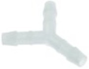 raccordo a y plastica tubo diametro  4mm a 3 vie