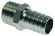 attacco per tubo filetto 3/8" dritta tubi diametro  14mm ottone nichelato