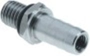 attacco per tubo filetto m12x1,75 manicotto diametro  11,3mm lungh. man. 23mm ch 17