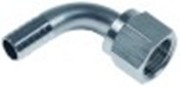 attacco per tubo inox ad angolo filetto 3/8" tubo diametro  9mm con. 1 pz