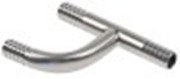 collegamento per tubi flessibili inox tubo diametro  10-10-10mm