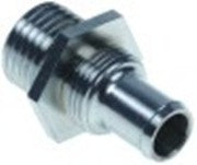 attacco per tubo manicotto diametro  13mm int. diametro  11mm lungh. man. 18mm ch 32 lungh. totale 51mm